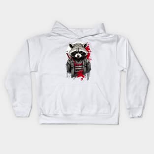 Ronin Raccoon Kids Hoodie